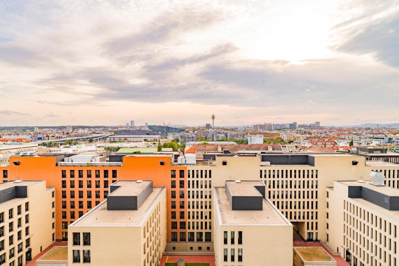 Triiiple Tower Dream Apartments With Rooftop-Summer-Pool Vienna Exterior photo
