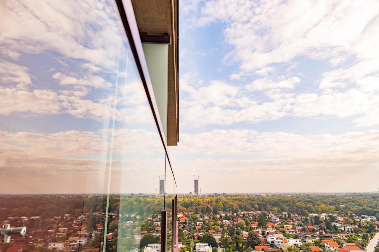 Triiiple Tower Dream Apartments With Rooftop-Summer-Pool Vienna Exterior photo